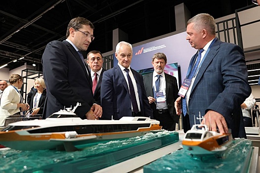 Глеб Никитин представил Андрею Белоусову разработки нижегородских предприятий