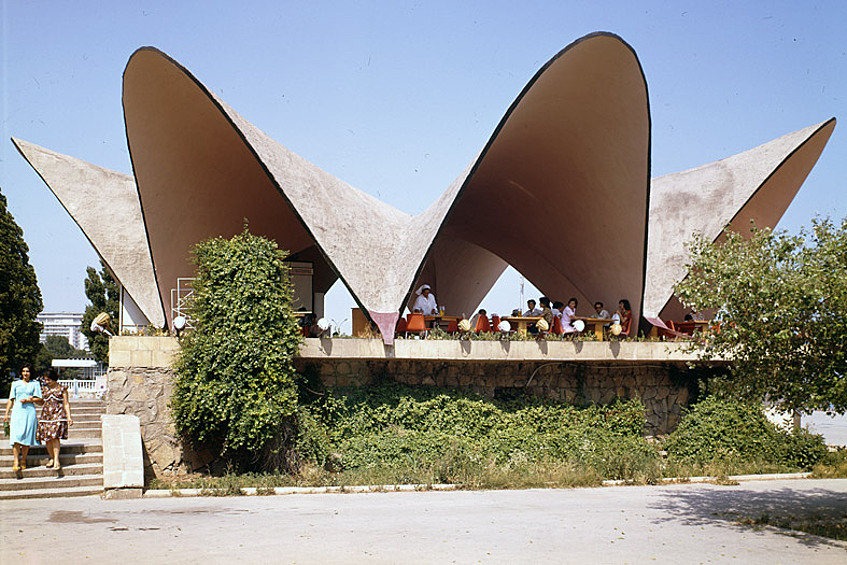 Ресторан "Жемчужина" в Баку, 1962 год постройки.