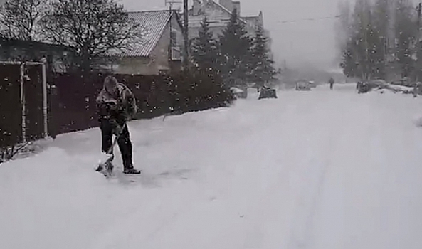 В ряд районов Волгоградской области пришла настоящая зима