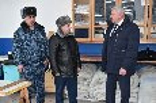 Первый заместитель Председателя Правительства Республики Алтай оценил производственный потенциал исправительной колонии №1