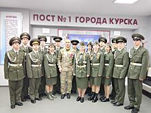 Ветеран СВО Максим Калуцких провёл урок мужества на Посту № 1 в Курске