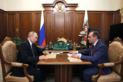 Президент Путин провел рабочую встречу с главой Мордовии Здуновым
