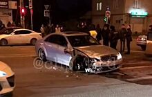 В Краснодаре произошло ДТП с участием 6 автомобилей