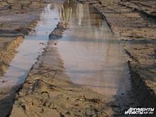 Под Гвардейском закрыт на ремонт разрушенный дождями участок дороги