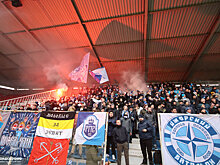 «##### «Сатурн», #####!» скандировали фанаты «Зенита-2» на матче Второй лиги Б. Болельщики хозяев кричали «Зенит» – позор российского футбола»