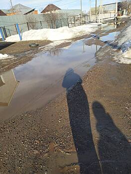 Жители Оренбурга жалуются на состояние ул. Дубицкого