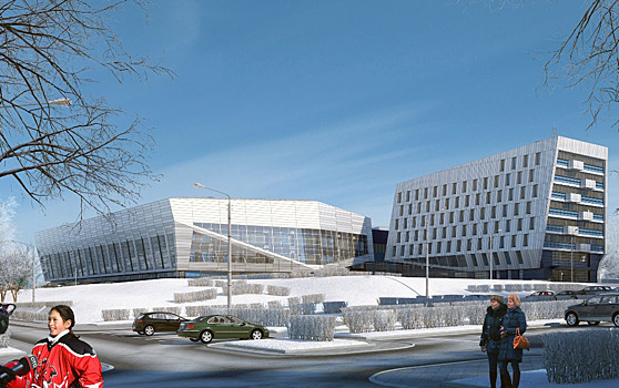 ЧМК произвел прокат для строительства хоккейной академии «Авангард» в Омске