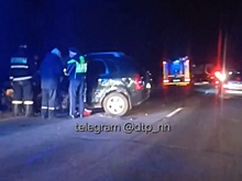 Бензовоз и внедорожник попали в серьезное ДТП под Арзамасом