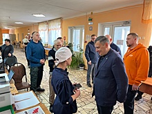 Александр Хинштейн посетил ПВР в Щиграх