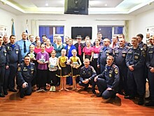 Для спасателей Управления МЧС по ЮЗАО провели праздничный концерт