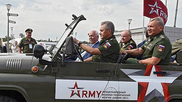 Сергей Шойгу дал старт военному форуму в Кубинке