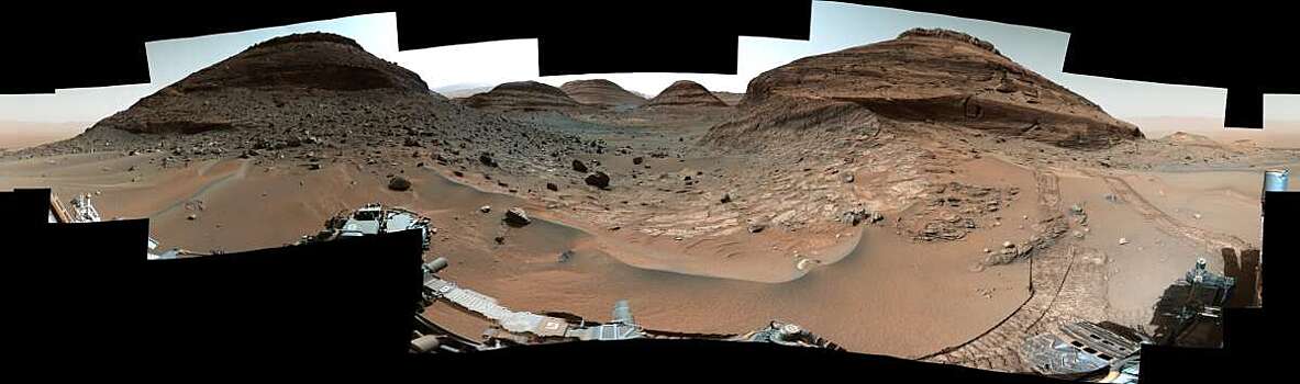Марсоход Curiosity НАСА достиг области, богатой минералами соляных пород