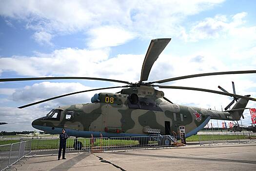 Российские военные получили самый тяжелый серийный вертолет в мире