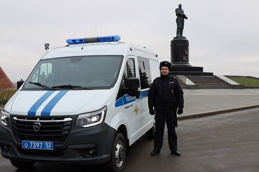 Экспериментальный автомобиль получили нижегородские полицейские