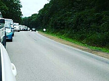 Губернатор открыл движение по мосту в Приморье