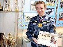 Курсант Псковского филиала Академии ФСИН России завоевала золото на Всероссийских соревнованиях по самбо