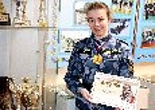Курсант Псковского филиала Академии ФСИН России завоевала золото на Всероссийских соревнованиях по самбо