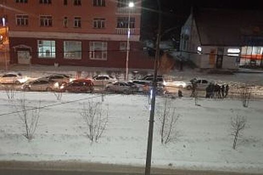 В Барнауле произошла массовая авария по вине пьяного водителя