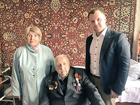 Житель Можайского района Сергей Львович Давыдов отметил 100-летний юбилей