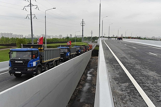 Около 40 километров дорог открыли в Новой Москве в текущем году