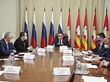 Губернатор Текслер встретился с избранными депутатами Госдумы