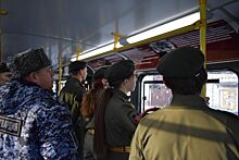 Трамвайный вагон в честь 70-летия вневедомственной охраны вышел на маршрут в Нижнем Новгороде