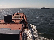 Видео: корабли Балтийского флота вышли в море на учения "Запад-2021"