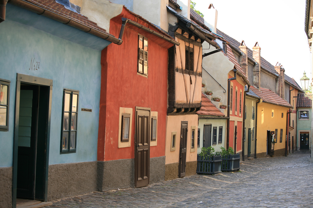 Злата уличка, Прага, Чехия, Европа