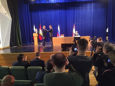 Роман Старовойт сегодня посетил с рабочим визитом Железногорск