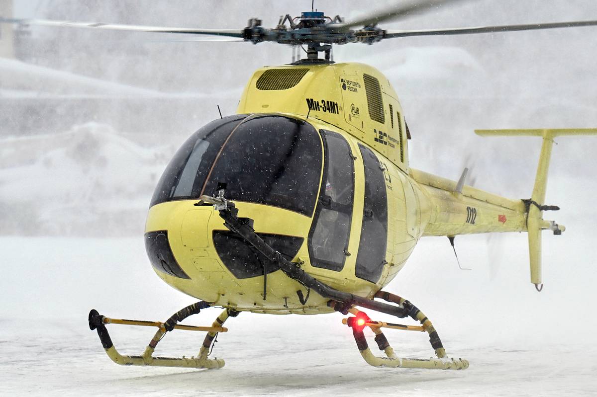 Россия представит обновленный Ми-34М1