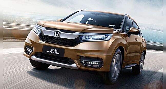 Honda обновила купеобразный кроссовер Avancier