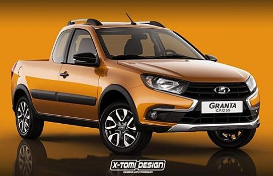 В сети появились рендеры необычной LADA Granta Cross