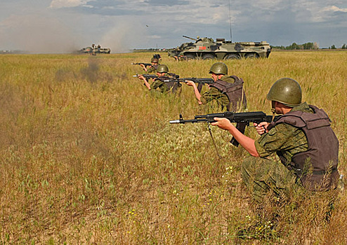 Боевая подготовка войск ЮВО организована по модульной системе с элементами состязательности