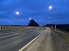 На федеральной автодороге Р-22 «Каспий» в Тамбовской области модернизировали освещение