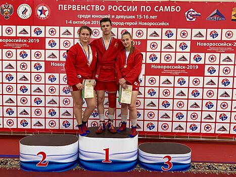Наши самбисты на первенстве России завоевали 7 медалей