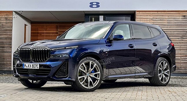 Флагманский BMW Х8 показали без камуфляжа