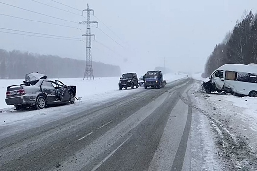 Смертельная авария с выездом на встречку произошла под Новосибирском