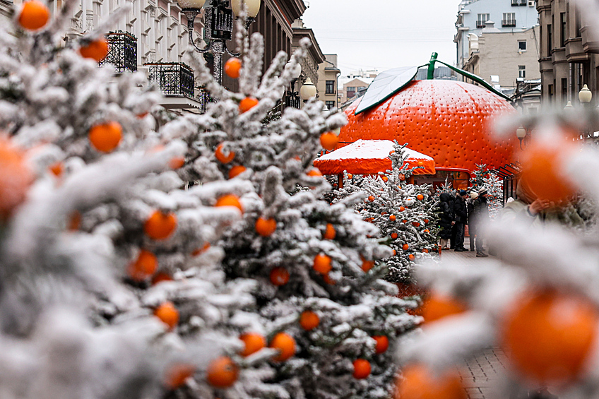 Павильон-мандарин на улице Арбат
