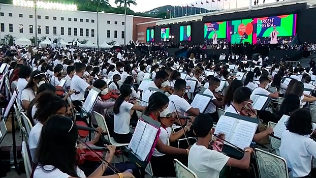 Произведение Чайковского исполнил оркестр из 12 тысяч музыкантов в Каракасе