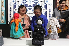 На фестиваль лоскутного шитья в Тюмени привезли кукол со всего мира