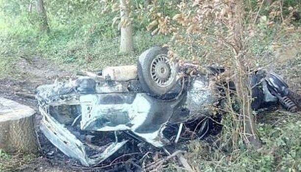 ДТП с перевернувшимся под Прибрежным BMW устроил неизвестный водитель