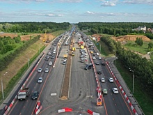 На Оренбургском тракте строят развязку. Это из-за нее пробки и перекрытия