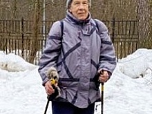 Зеленоградская участница проекта «Московское долголетие» отметила свой 90-летний юбилей