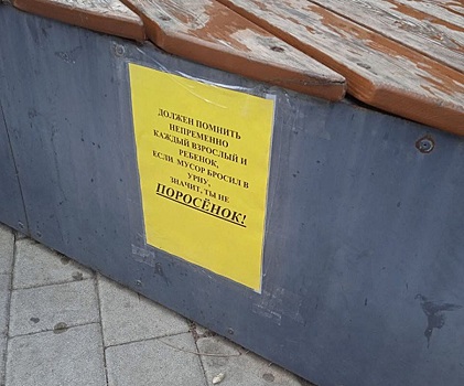 В Азовском районе активисты решили бороться с мусором стихами