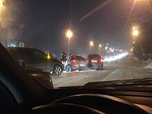 Новосибирцы встали в глухую пробку на Нарымской из-за массовой аварии