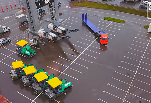 Коптеры «360» сняли обновленный парк дорожной техники Подмосковья