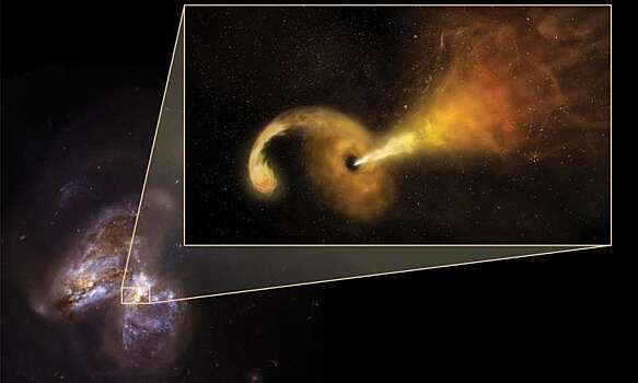 Астрономы увидели поглощение звезды черной дырой