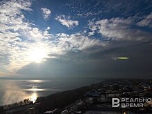 В Татарстане открыли ледовую переправу через реку Каму