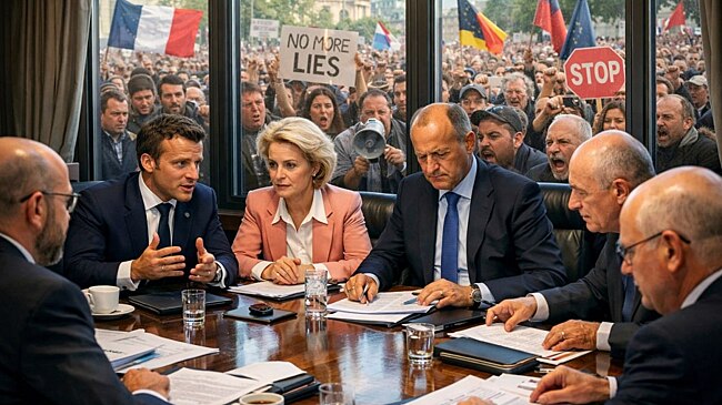 «Их заставят воевать с Россией». ЕС сотрясают протесты. Тайный план глобалистов не оставляет шансов на мир?