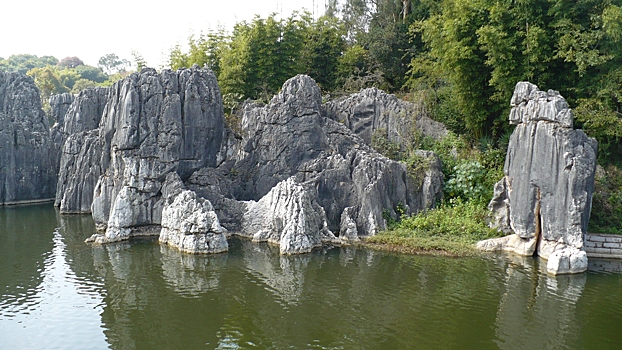 Как появился каменный лес в Юньнане
